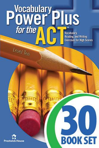 Vocabulary Power Plus for the ACT - Level 10 - Complete Package