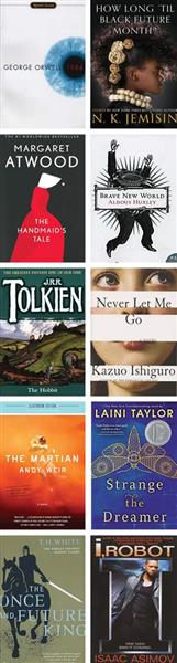 Sci-Fi and Dystopian Classroom Library - Grades 11-12
