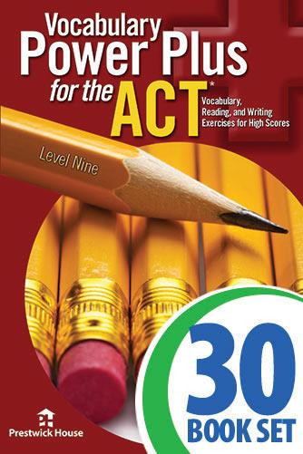 Vocabulary Power Plus for the ACT - Level 9 - Complete Package
