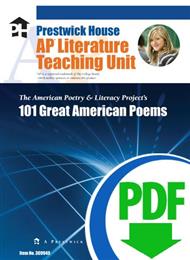 101 Great American Poems - Downloadable AP Teaching Unit