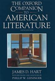 Oxford Companion to American Literature, The