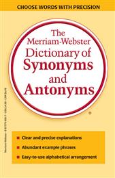 Merriam-Webster Dictionary of Synonyms and Antonyms