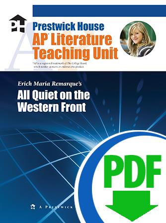All Quiet on the Western Front - Downloadable AP Teaching Unit
