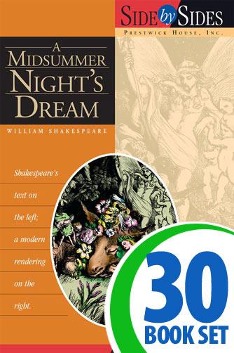 Midsummer Night's Dream, A - Side by Side - 30 Books and Key