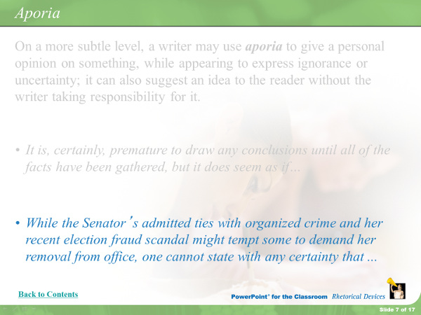 While the Senator's admitted ties with organized crime and her recent election fraud scandal might tempt some to demand her removal from office, one cannot state with any certainty that...