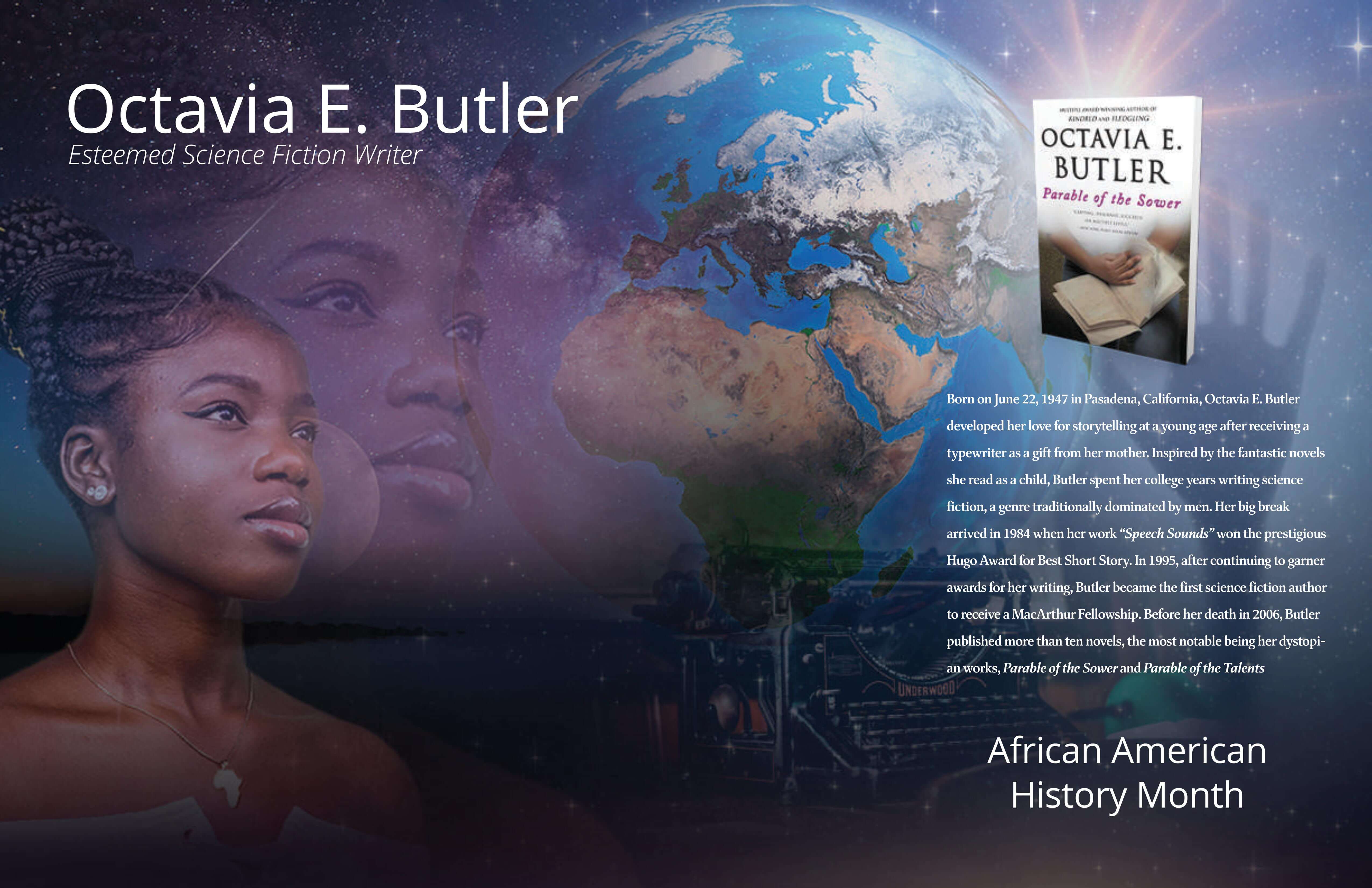 Octavia E. Butler Poster