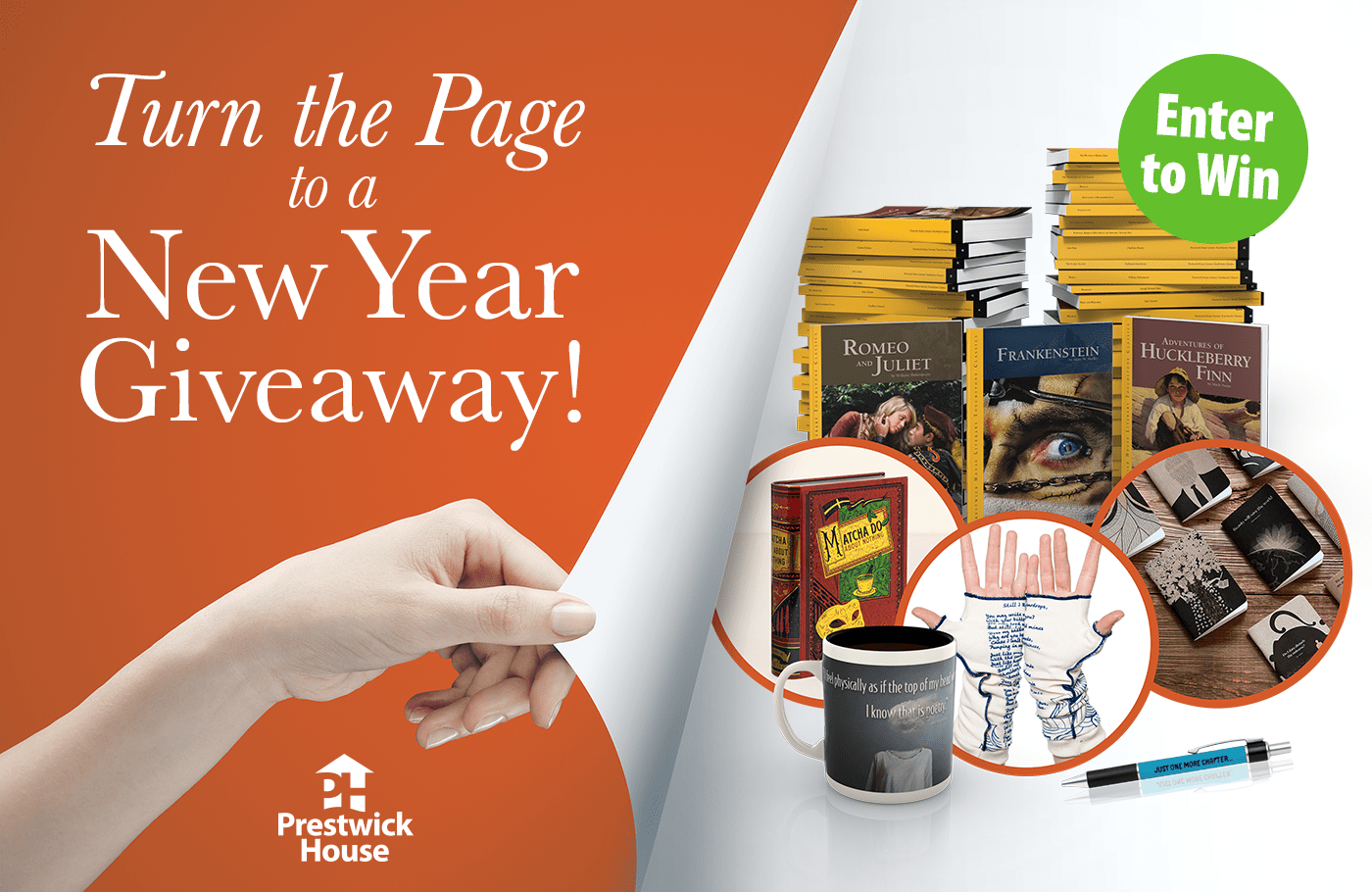Turn the Page Giveaway | Prestwick House