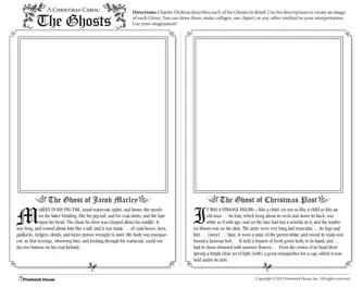 Imagery and the Ghosts of A Christmas Carol Lesson Plan